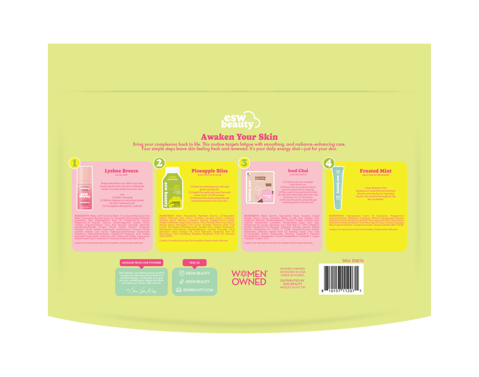 ESW BEAUTY - Awaken Your Skin Revitalizing  Multi-Step Skin Kit