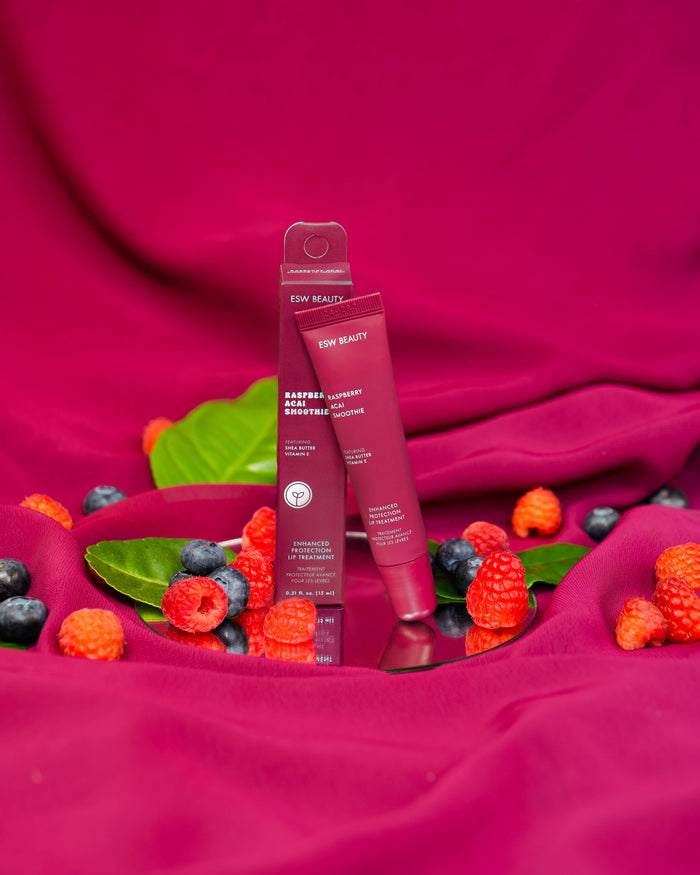 ESW BEAUTY - Raspberry Acai Smoothie Enhanced Protection Lip Treatment