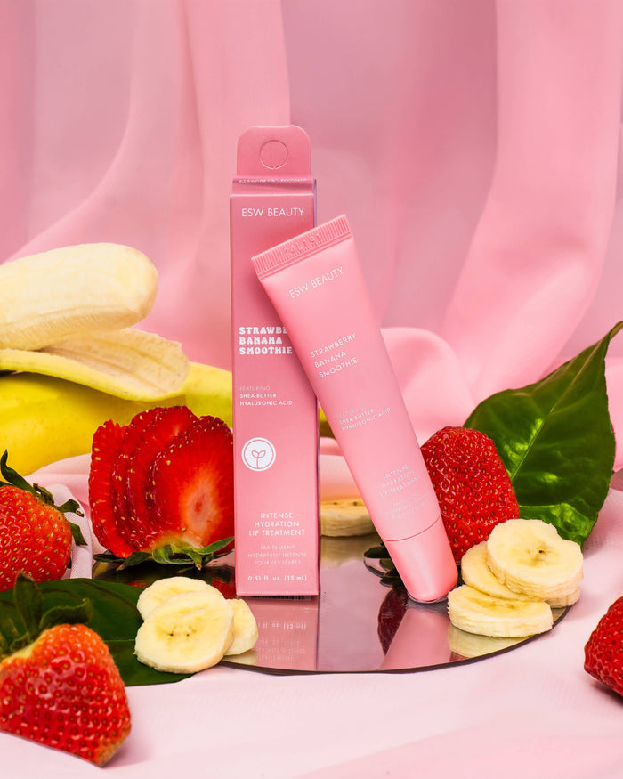 ESW BEAUTY - Strawberry Banana Smoothie Intense Hydration Lip Treatment