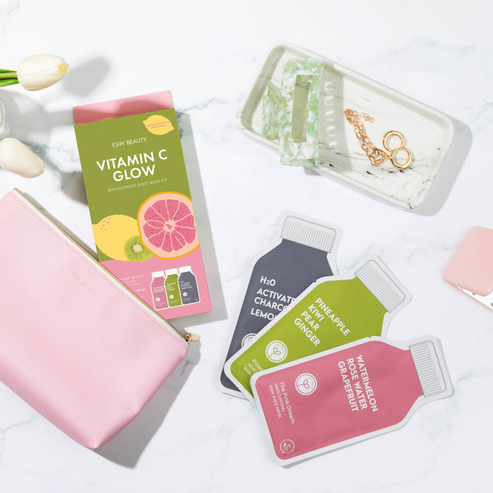 ESW BEAUTY - Vitamin C Glow Sheet Mask Set