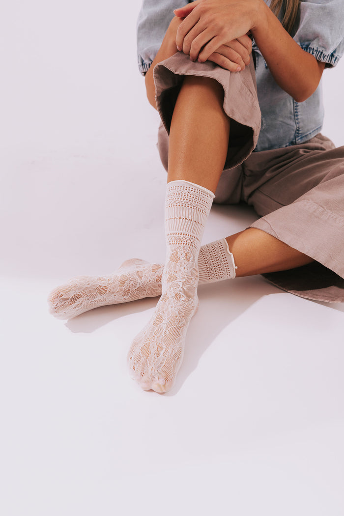 Ever So Lovely Socks - 3 Colors!