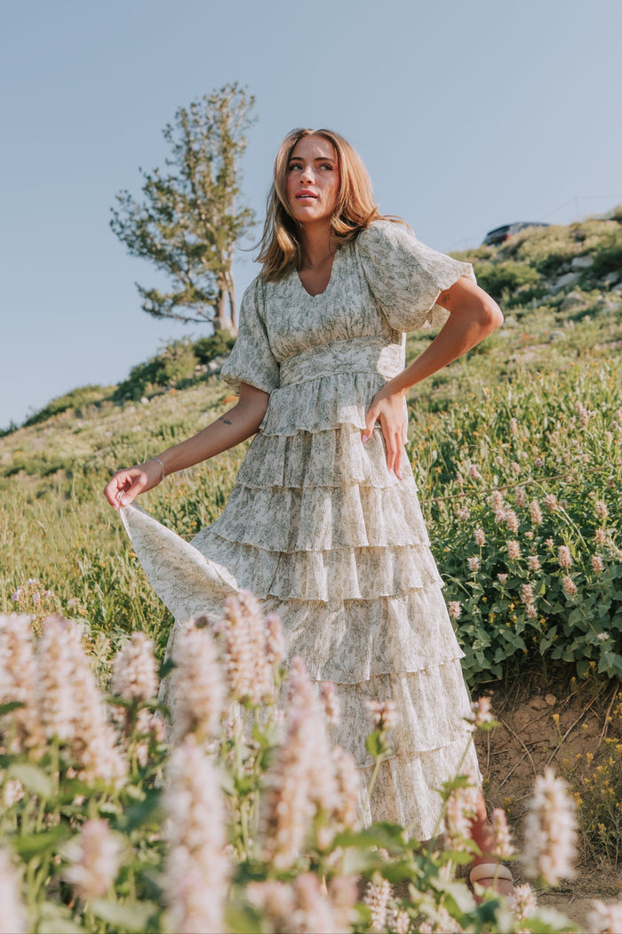 XXS / Dark Sage Floral