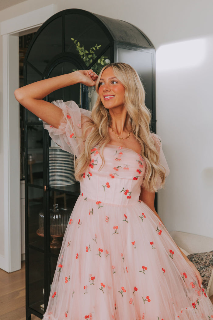 EXCLUSIVE - Under The Cherry Tree Dress