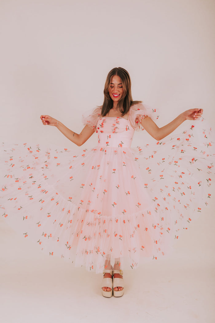 EXCLUSIVE - Under The Cherry Tree Dress