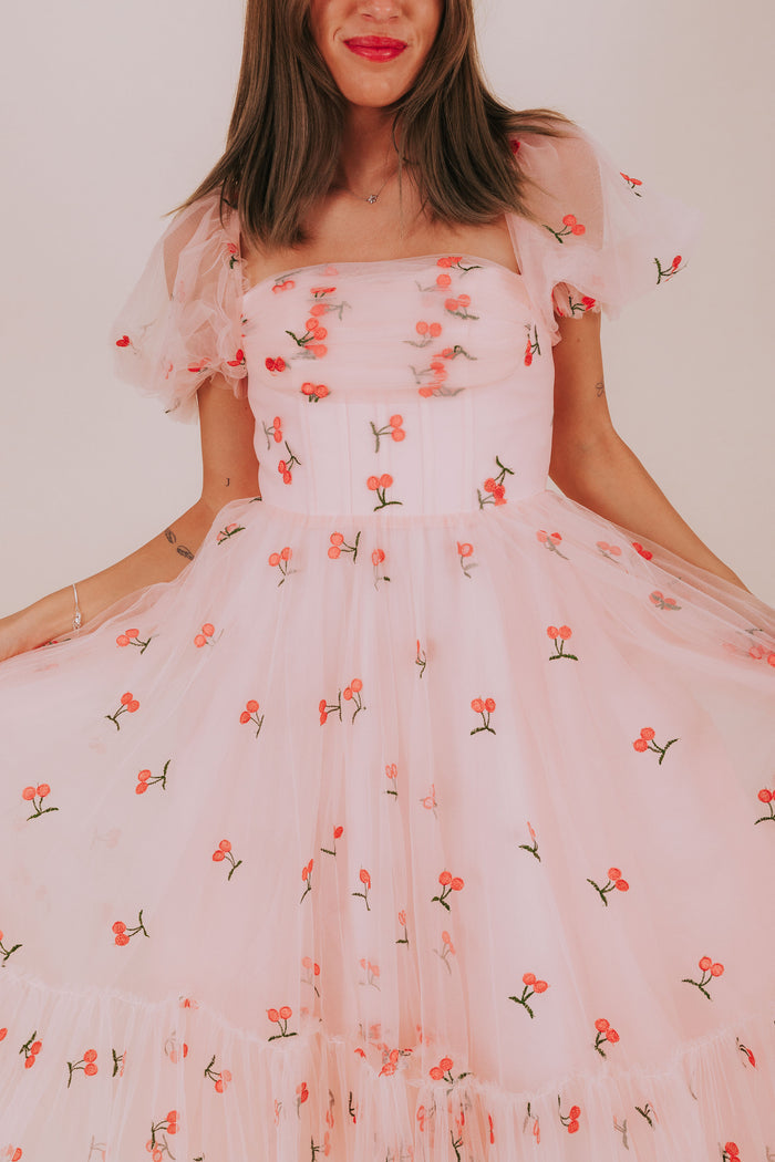 EXCLUSIVE - Under The Cherry Tree Dress