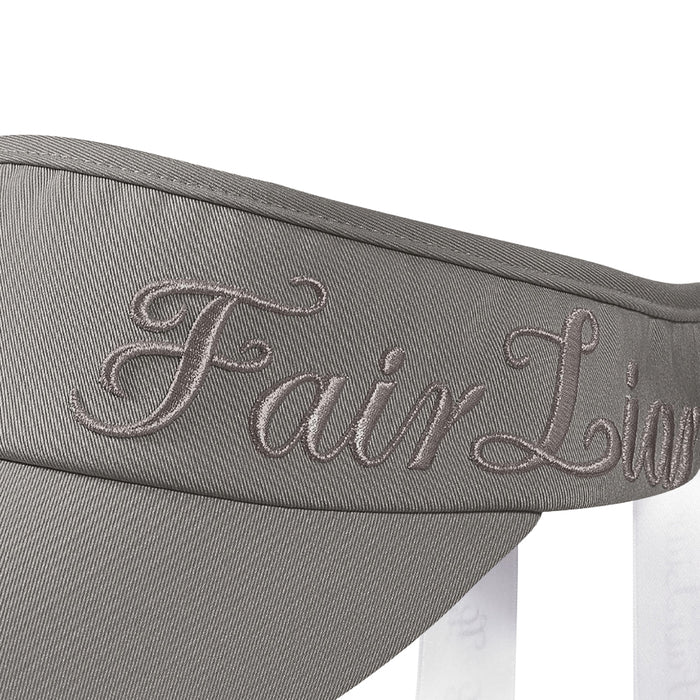 Fairliar Tone on Tone Embroidery Ribbon Golf Visor 2024 Women