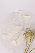 Fairy Garden Socks - 5 Patterns! Yellow Flowers