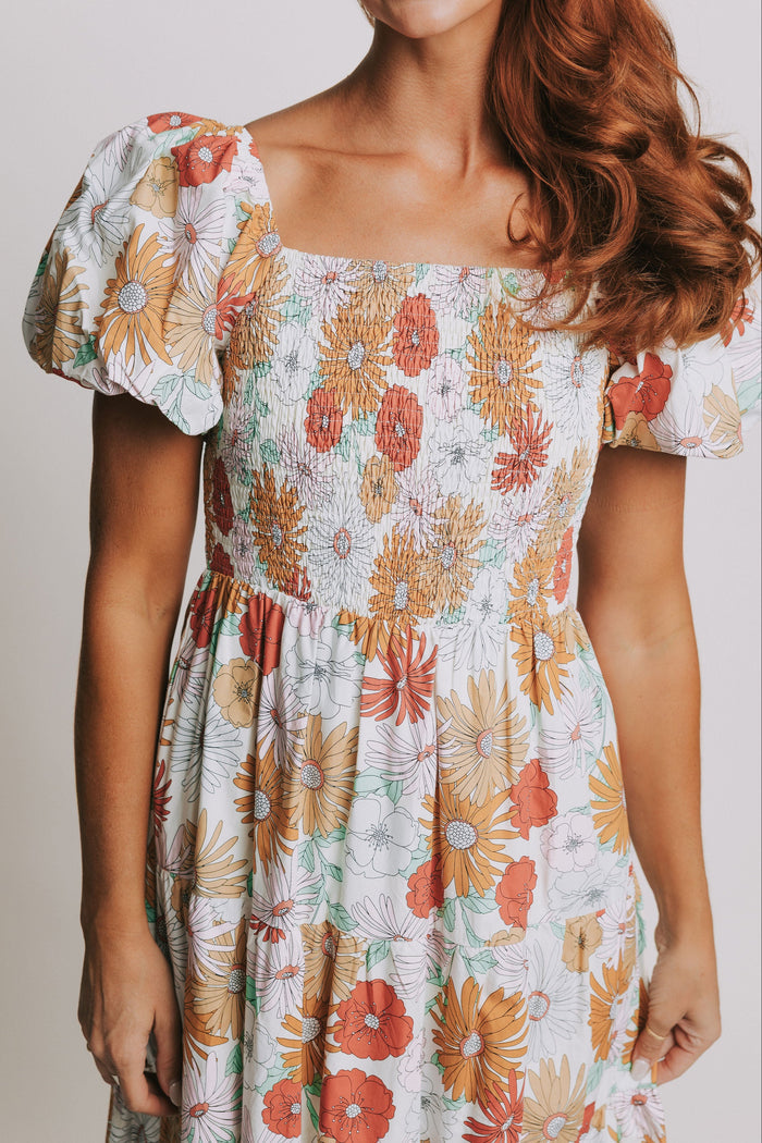 Flowing Flowers Dress