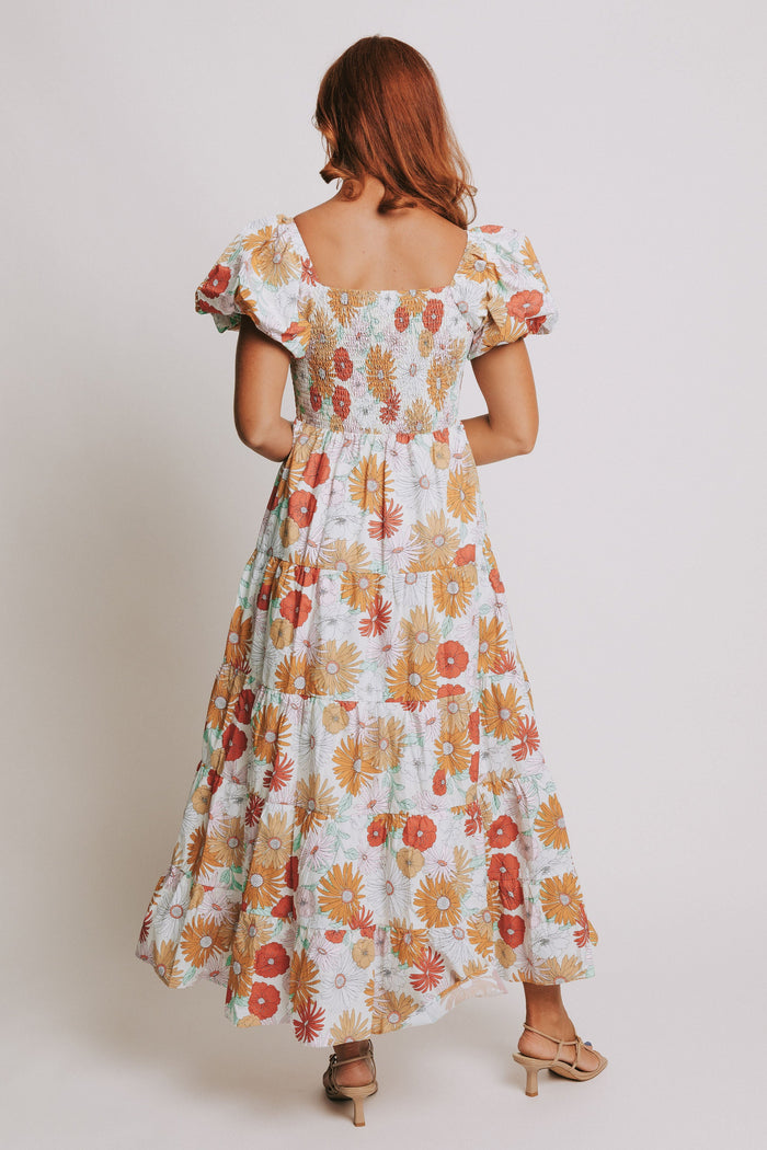 Flowing Flowers Dress