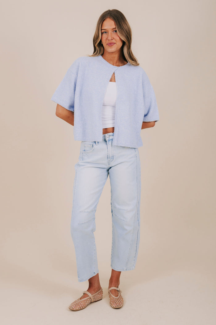 flying monkey light wash barrel jeans full
