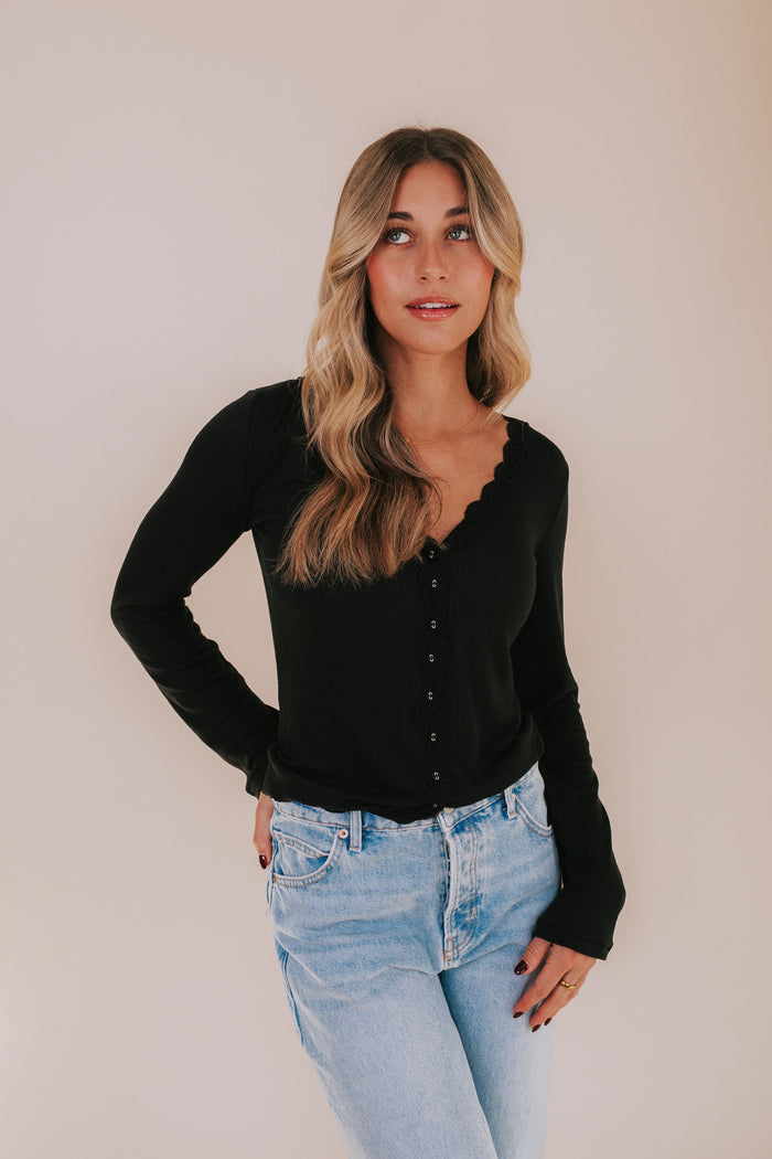 FREE PEOPLE - Big Love Rib Cardi by Free People