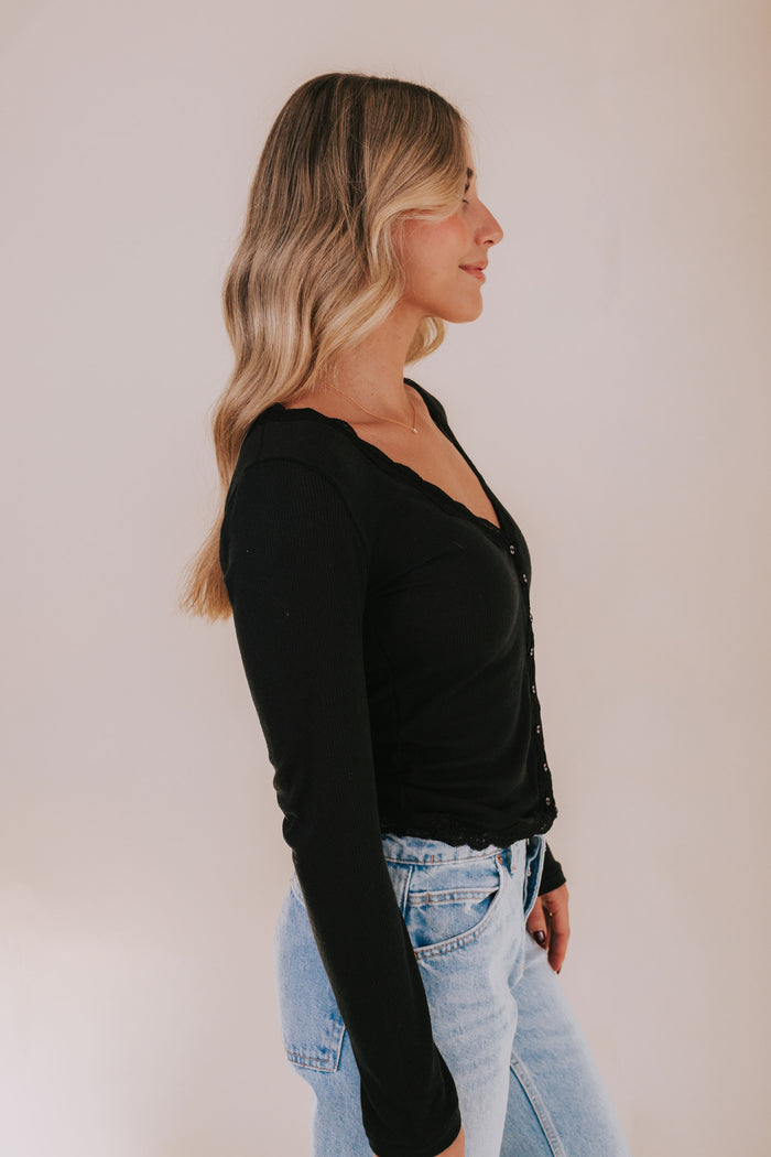 FREE PEOPLE - Big Love Rib Cardi by Free People