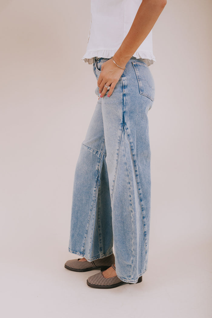 FREE PEOPLE - Eden High Slouchy Jeans by Free People