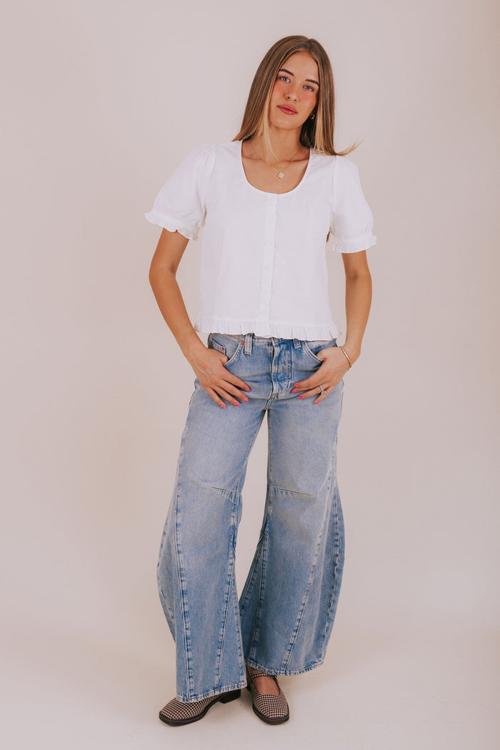 FREE PEOPLE - Eden High Slouchy Jeans by Free People