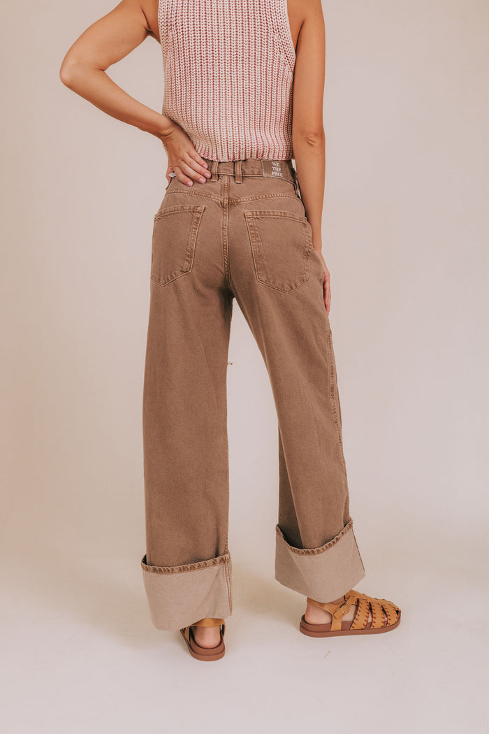 FREE PEOPLE - Final Countdown Mid Rise Pants - 2 Colors! by Free People