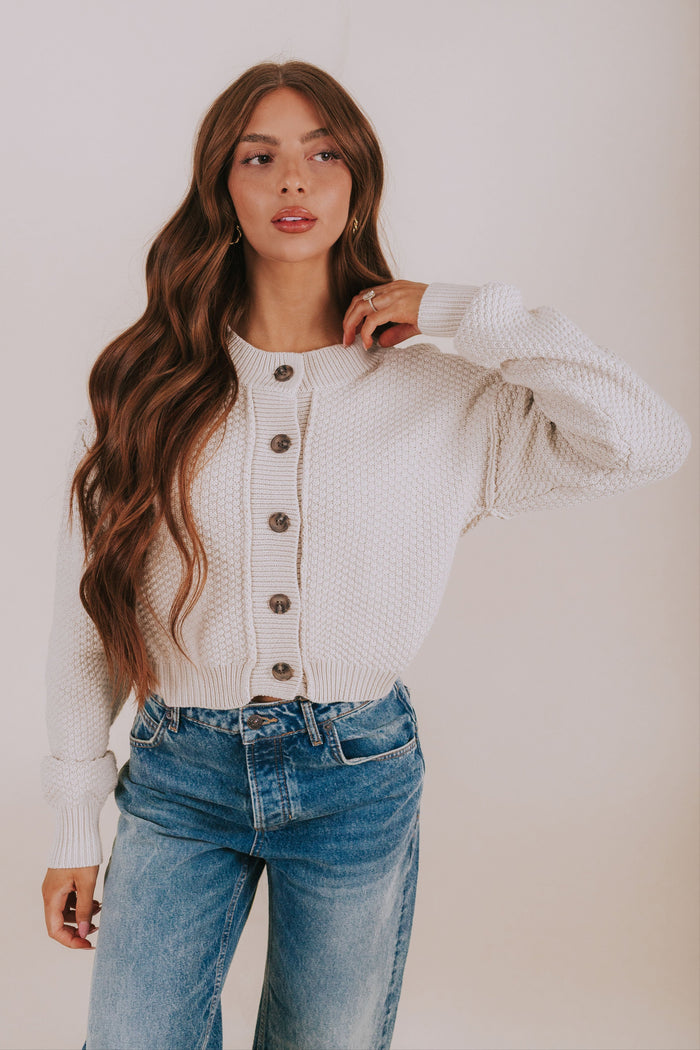 FREE PEOPLE - Lila Cardi by Free People in FP Birch