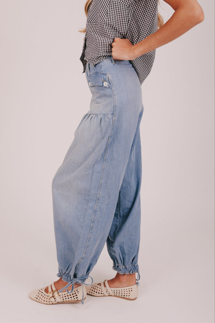 free people lotus jean bijou blue denim side