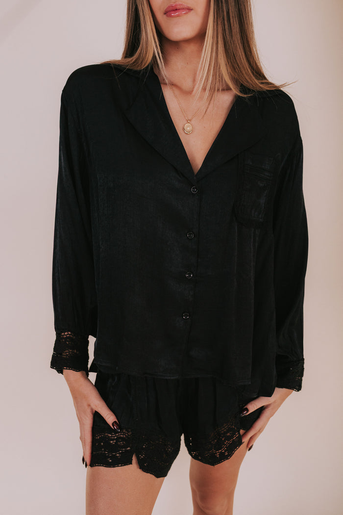 FREE PEOPLE - Midnight Muse Sleep Shirt by Free People