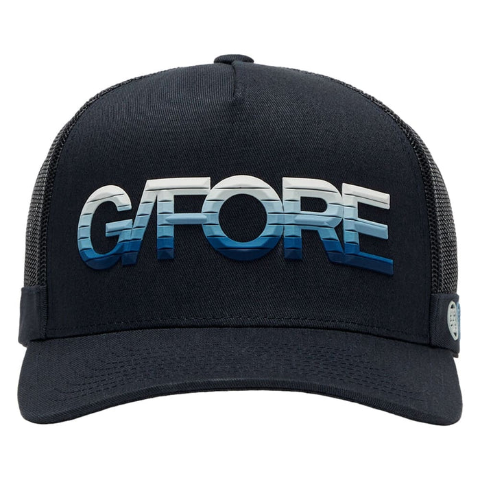 Gfore 3D Ombre G/Fore Cotton Twill Trucker Golf Cap Ink - FA24