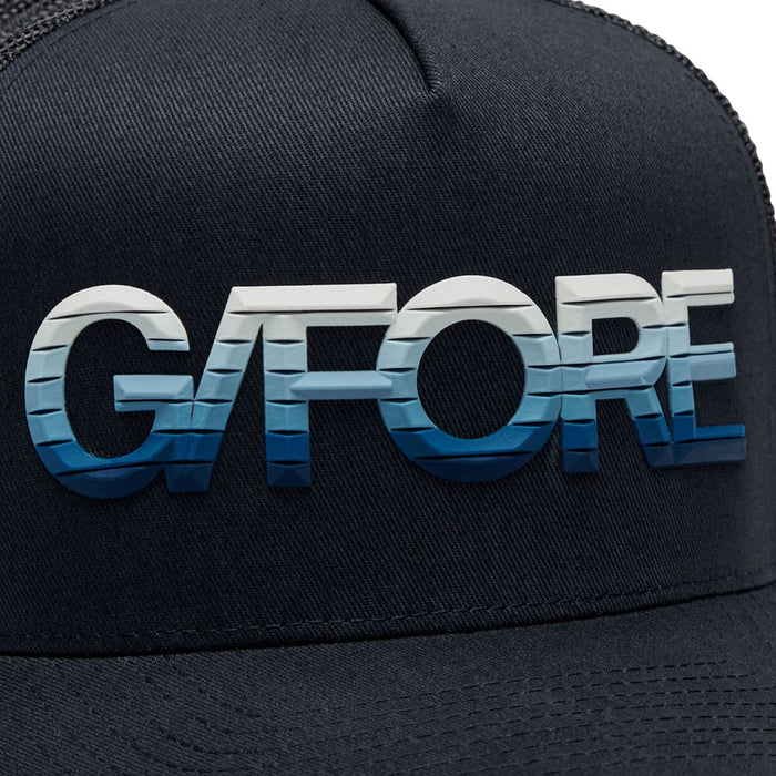 Gfore 3D Ombre G/Fore Cotton Twill Trucker Golf Cap Ink - FA24