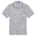 Gfore Floral Watercolour Tech Jersey Golf Polo 2023