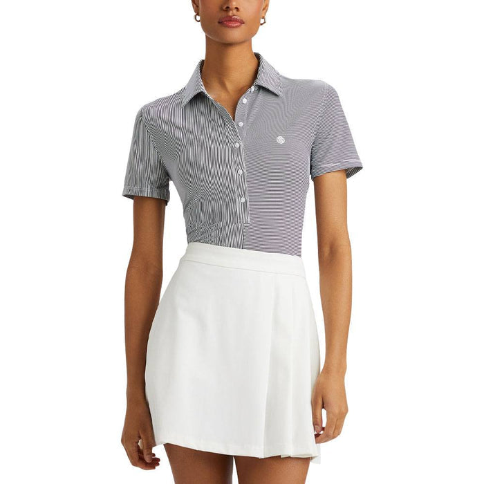 Gfore Mixed Feeder Stripe Tech Jersey Golf Polo 2023 Women