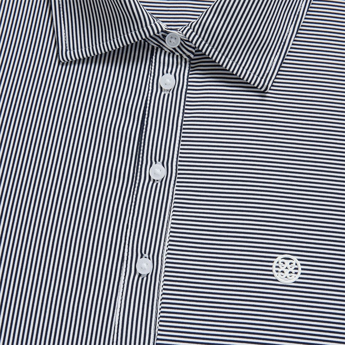 Gfore Mixed Feeder Stripe Tech Jersey Golf Polo 2023 Women