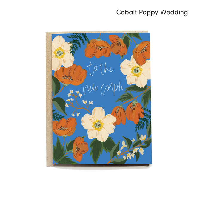Cobalt Poppy Wedding