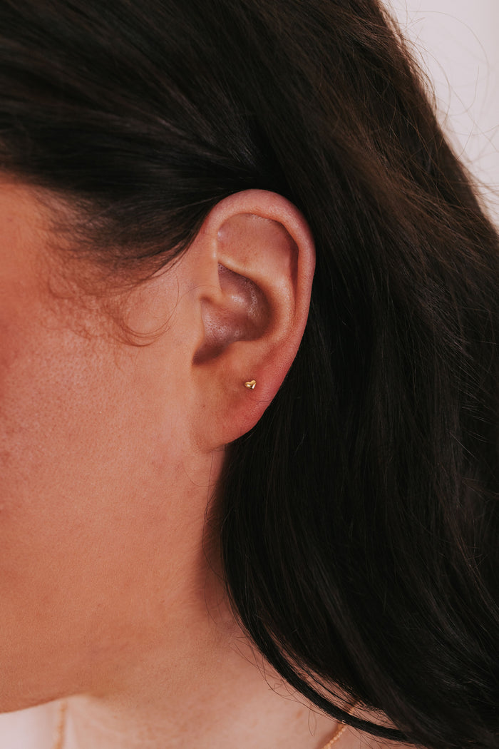 Heartfelt Earrings - 925 Sterling Silver
