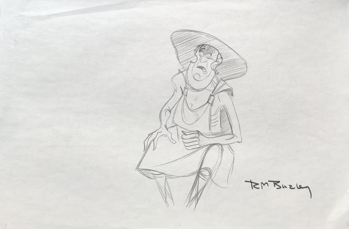 Hercules Head Animator Signed Model Sheets