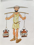 Hercules Head Animator Signed Model Sheets