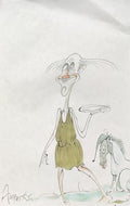 Hercules Head Animator Signed Model Sheets