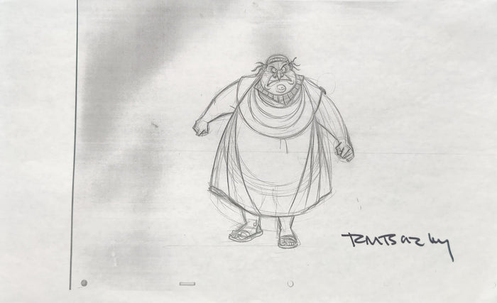 Hercules Head Animator Signed Model Sheets