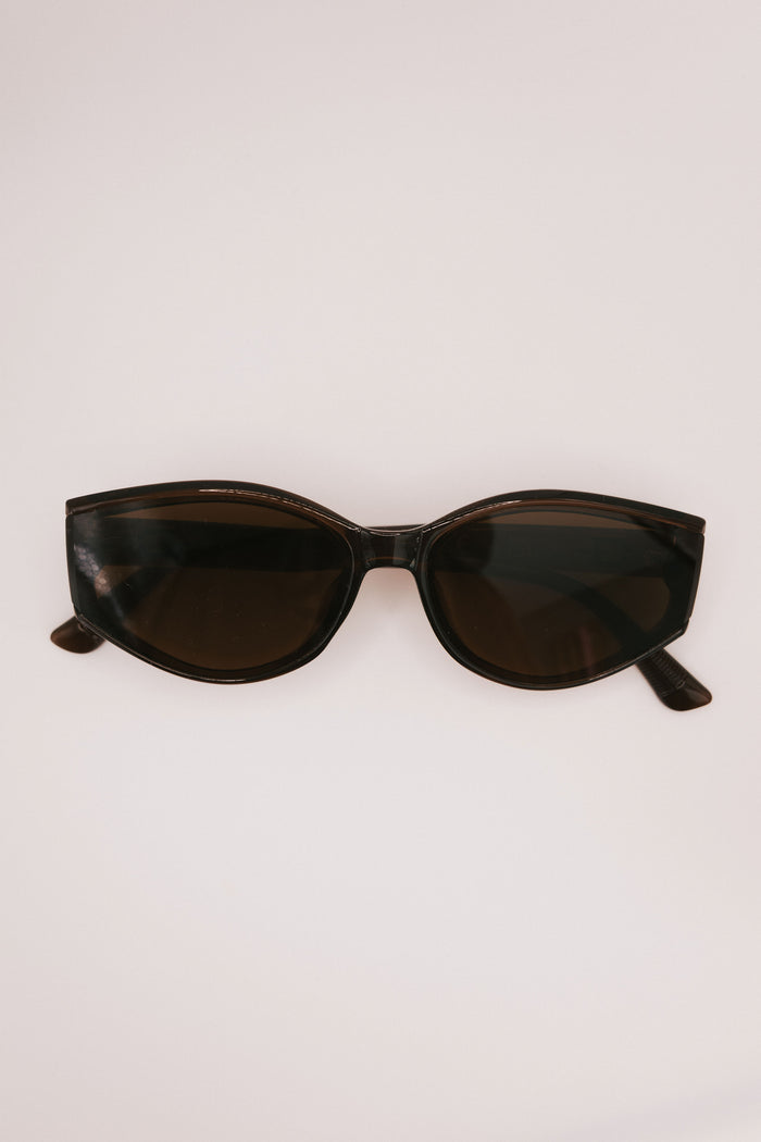 brown cat eye sunglasses