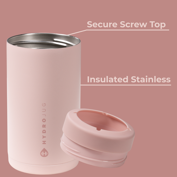HYDROJUG - 16 oz Can Cooler - Dusty Rose