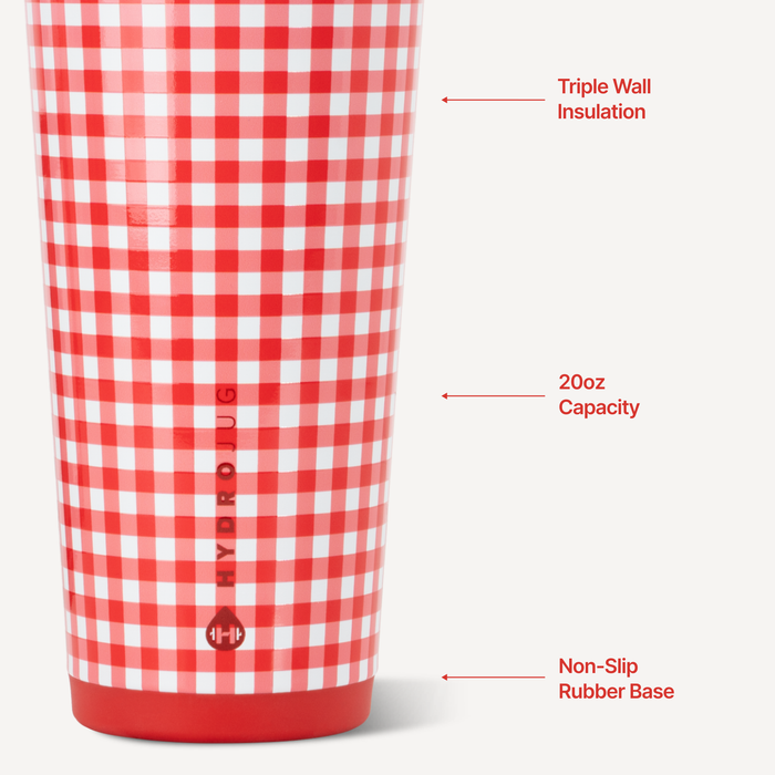HYDROJUG - 20 oz Everyday Tumbler - Summer Picnic