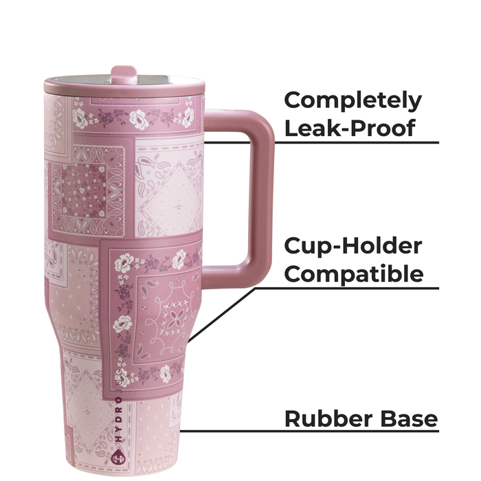 HYDROJUG - 32 oz Traveler Tumbler - Bandana