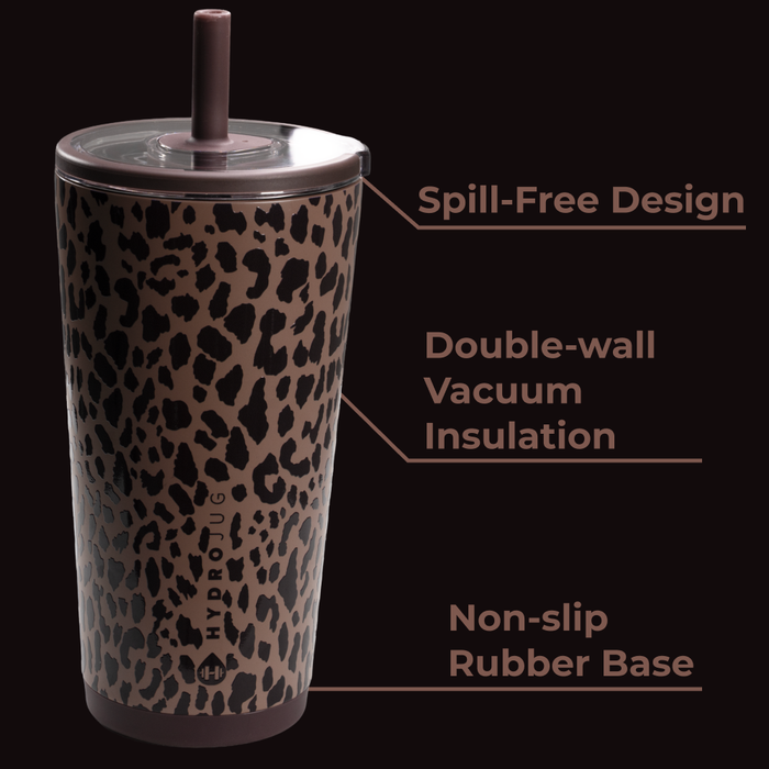 HYDROJUG - Everyday Tumbler 20 oz - Brown Leopard