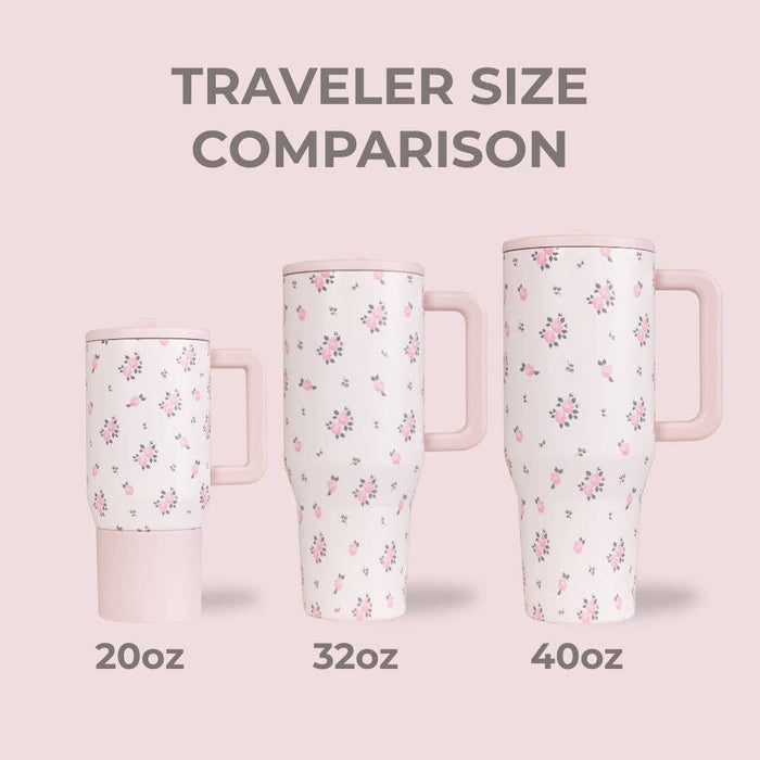 HYDROJUG - Traveler 32 oz - Wildrose