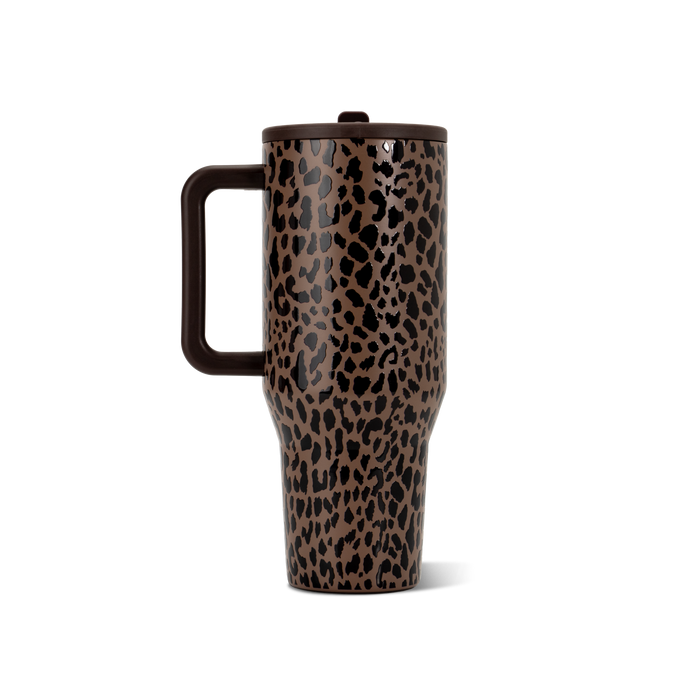 HYDROJUG - Traveler 40 oz - Brown Leopard