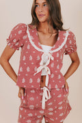 inclusive sizing embroidered gingham matching set