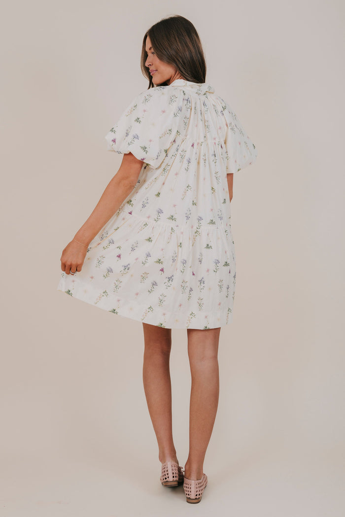 inclusive sizing floral embroidered dress back