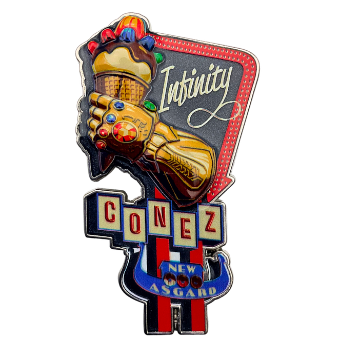 Infinity Conez Pin - on alert!
