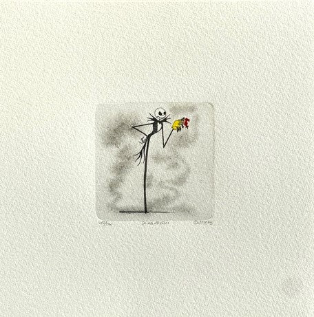Jack Skellington #4 Etching