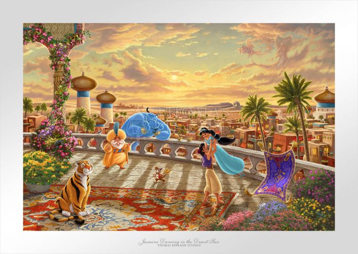 Jasmine Dancing in the Desert Sunset
