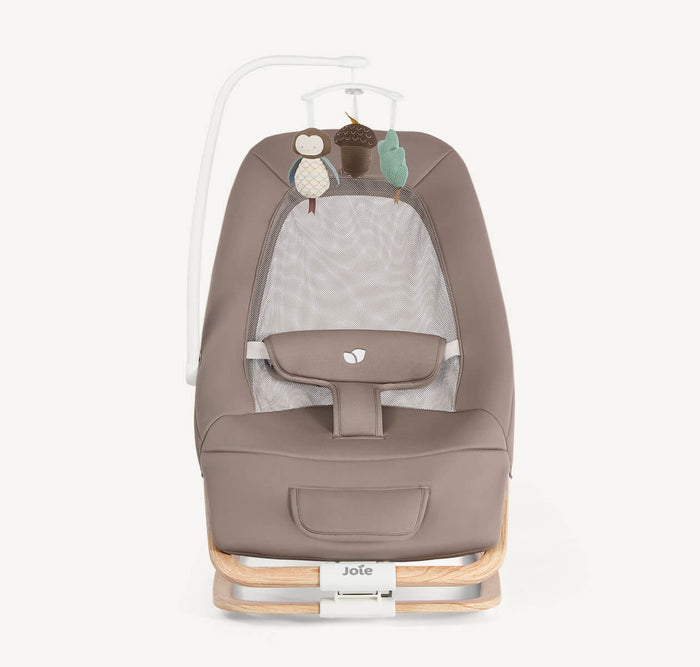 Joie Dreamer Rocker Strata Acorn Wood