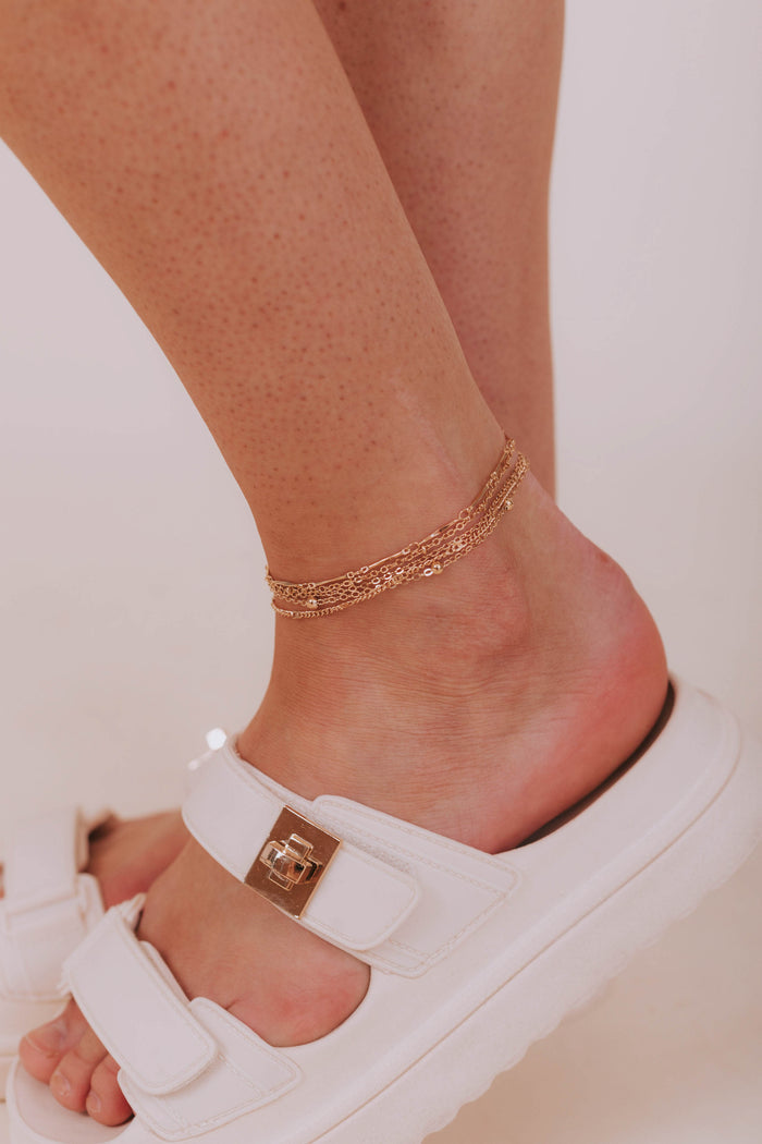 Just Being Me Anklet Set
