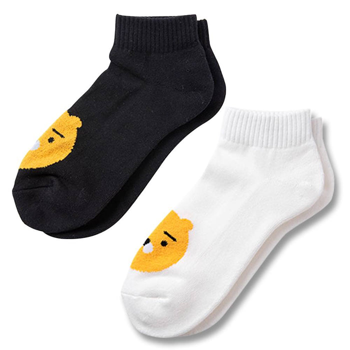 Kakao Friends Golf Smile Row Cut Golf Socks 2021 Women