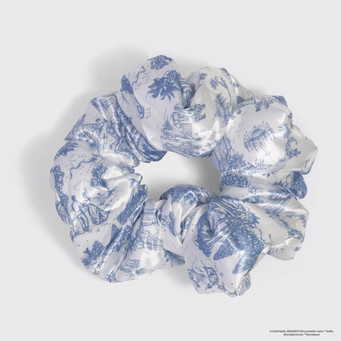 KITSCH - Bridgerton x Kitsch Satin Pillow Scrunchies® - Toile in Bloom
