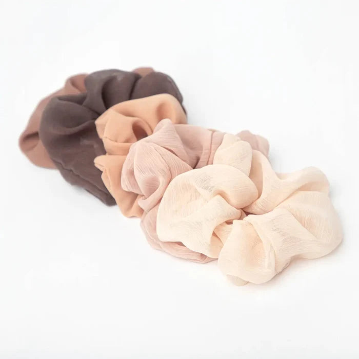 KITSCH - Crepe Scrunchies 5pc